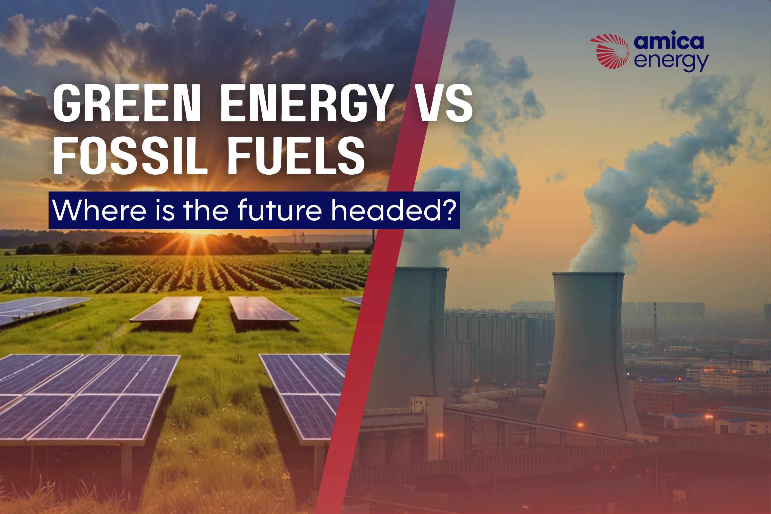 Green energy vs fossil fuels
